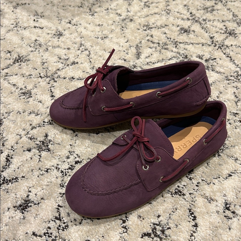 Sperry Women’s Slim Boat Shoe — Prune 8.5